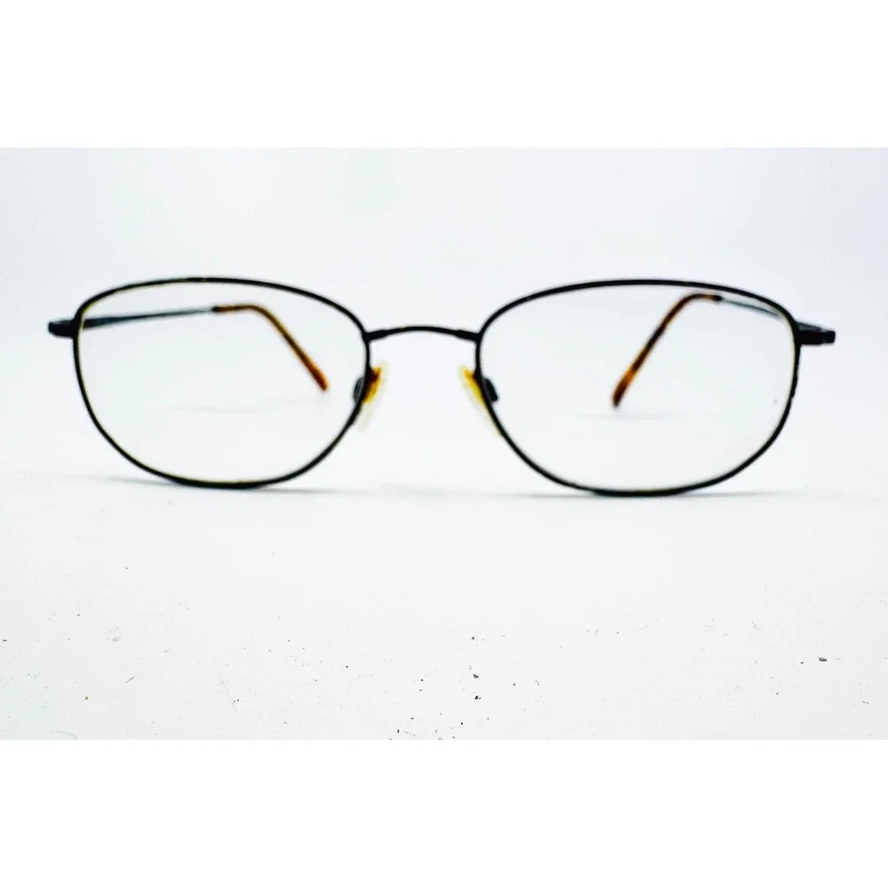 Safilo Eyeglass Frames Mens Coffee Brown Oval 2500A 54-18-145